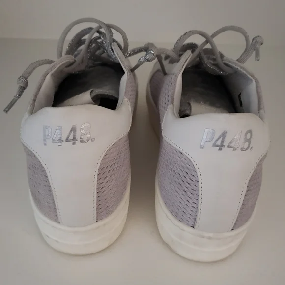 New P448 Thea Low Top Platform Sneakers - Picture 4 of 11